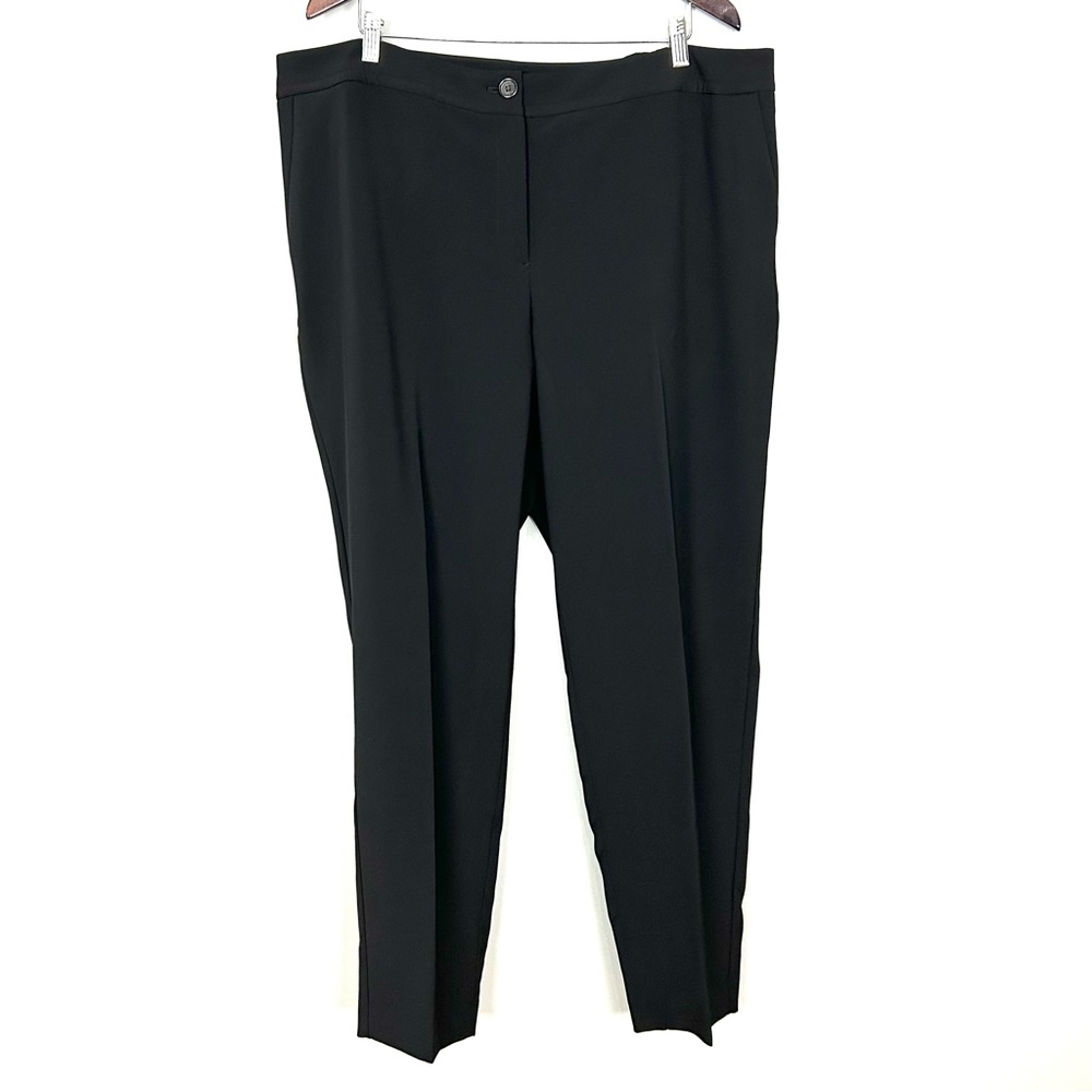 Talbots Seasonless Crepe Trousers Women’s Size 20W Classic Flex Waist Career